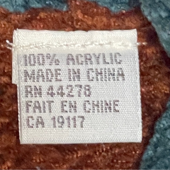 Vintage Grandpa Sweater Preppy Argyle Plaid Colorblock Y2K Multicolor SZ Large - Picture 12 of 15